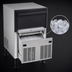 Thumbnail image #4 for Commercial Full Cube Ice Maker with Bin, Self-Contained Air-Cooled, 120 lb/Day, 40 lb Storage