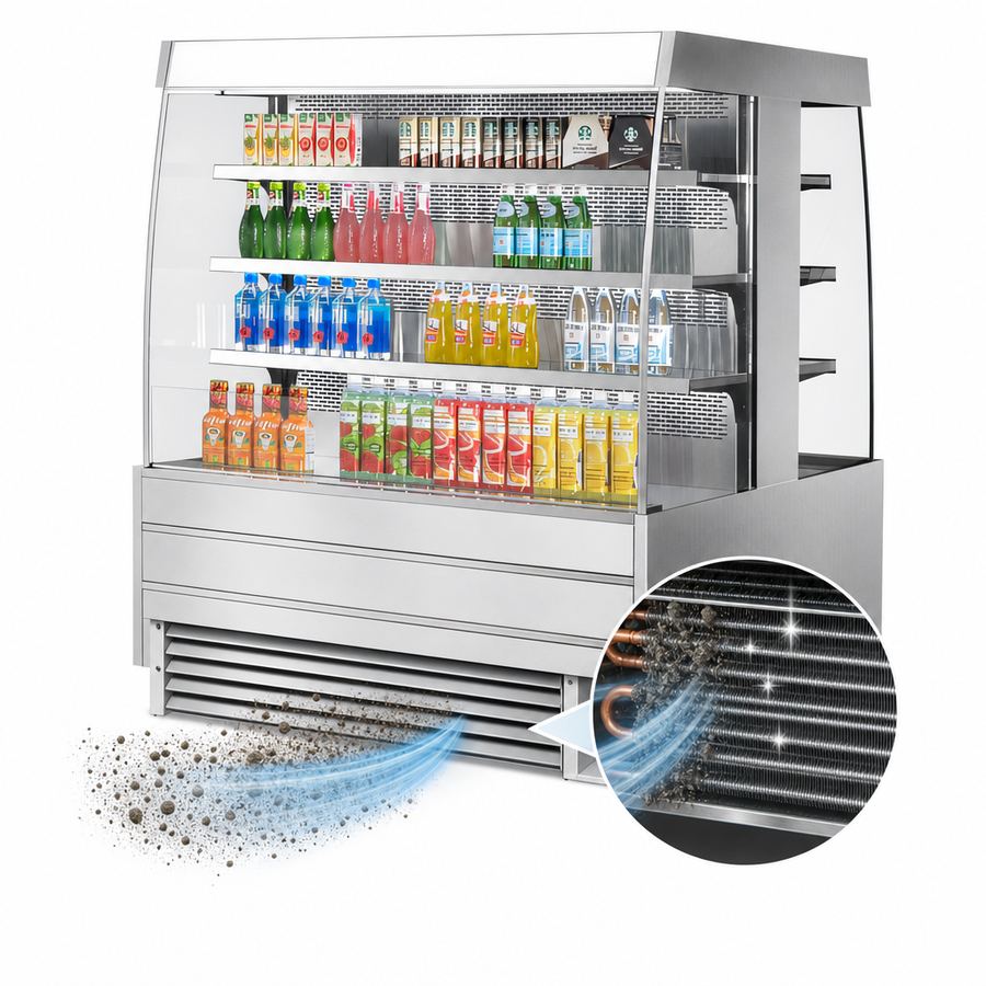 Self-Cleaning Condenser