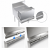 Thumbnail image #4 for Krowne Royal Series 24-Inch Stainless Steel Double Speed Rail Locking Cover