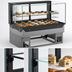 Thumbnail image #4 for Reveal® Non-Refrigerated Slide-In Full-Service Counter Case, 35-3/4-Inch Wide