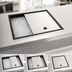Thumbnail image #4 for MoveWell Insulated Stainless Steel Drop-In Ice Bin Modular Insert with Sliding Cover, 12