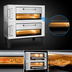 Thumbnail image #4 for Marsal SD-448 Stacked Double-Deck Gas Pizza Oven