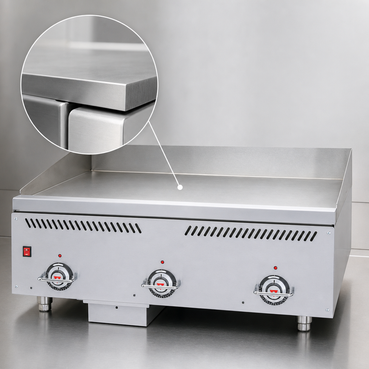 Product image #5 for Vulcan Heavy Duty 48-Inch Countertop Gas Griddle with 1-Inch Steel Plate and Drawer