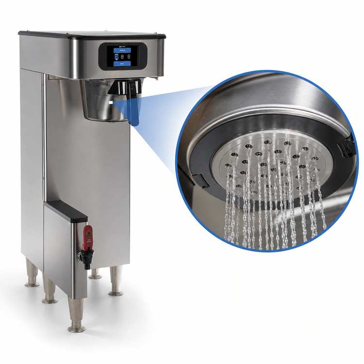 Product image #4 for BUNN ICB TF Platinum Edition Single Automatic Coffee Brewer for 1-1/2 Gallon Servers