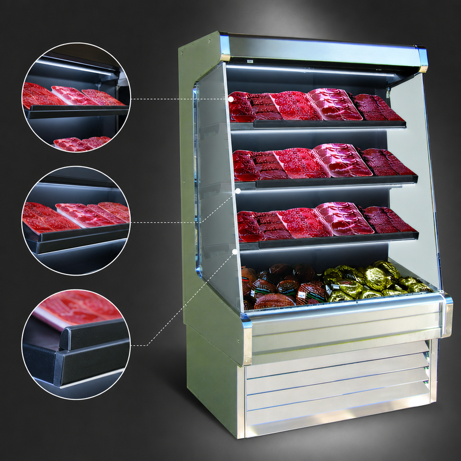 Three Lighted Shelves
