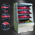 Thumbnail image #4 for Howard-McCray Ovation Series 39-Inch Remote Meat Open Merchandiser with 3 LED Lighted Shelves