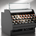 Thumbnail image #4 for Fusion GP441RR Countertop Prep/Self-Service Refrigerated Display Case with Clear Glass Sneeze Guard