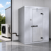 Thumbnail image #4 for Kolpak Kold-Front Indoor Floorless Walk-In Cooler with Remote Refrigeration, 12' x 8'
