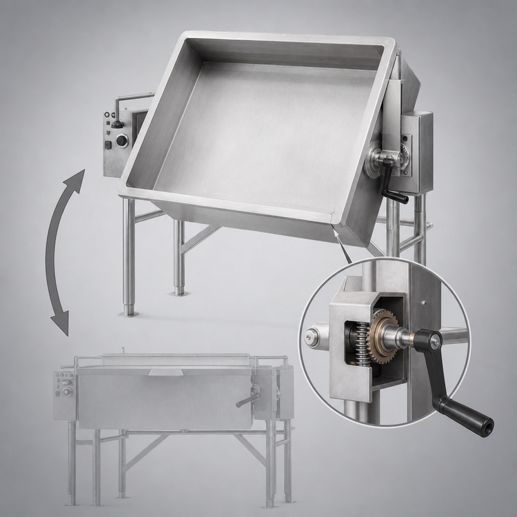 Product image #4 for Classic TES-2440-11 Electric Tilting Skillet, 49 Gallon, Floor Model