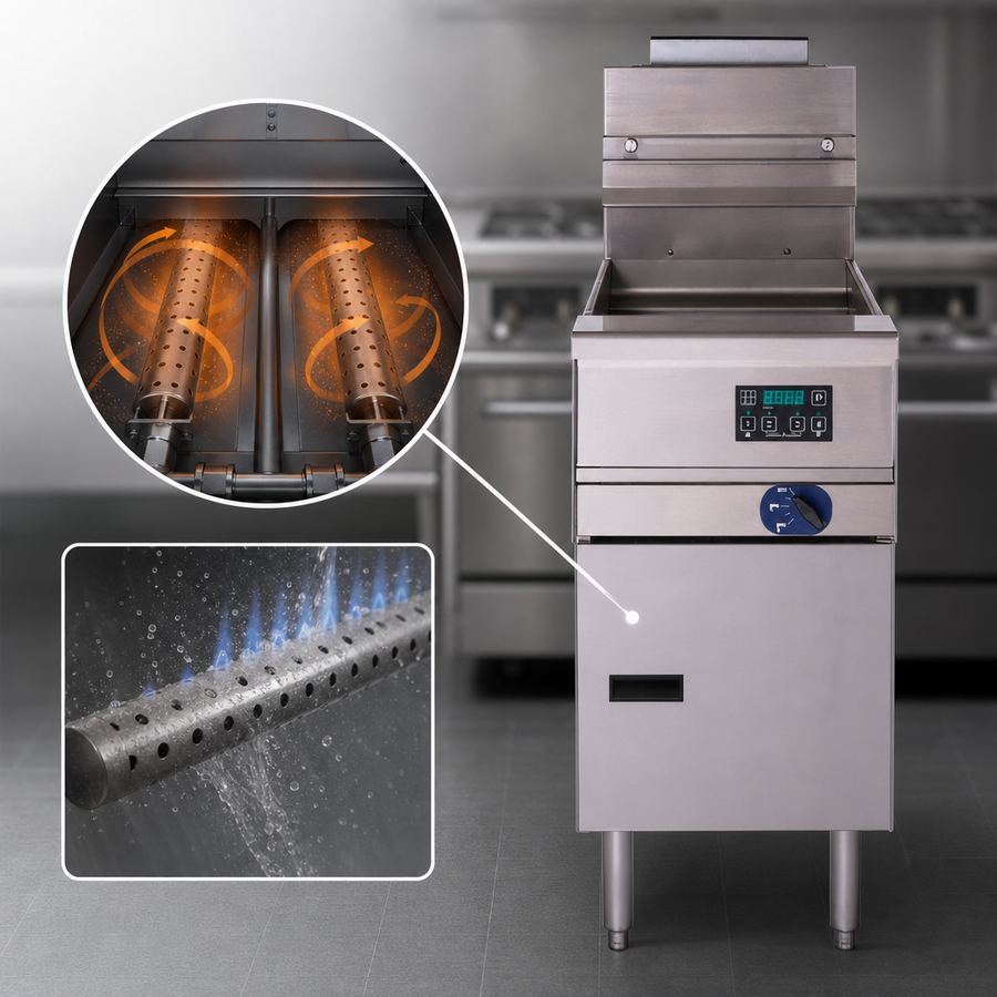 Self-Cleaning Burner System