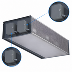 Thumbnail image #4 for Berner Industrial IDC14-2120A-1 Unheated Direct-Drive Air Curtain, 120-Inch Width, 2 x 1 HP Motors, For 14-Ft Openings