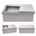 Thumbnail image #4 for Eagle Spec-Bar 20 x 30 Inch Drop-In Ice Chest, 121 lb Capacity, Sliding Stainless Steel Cover, Without Cold Plate