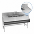 Thumbnail image #4 for Eagle Spec-Bar 3-Compartment Underbar Sink Unit with Right Drainboard, 66W x 19D x 37H