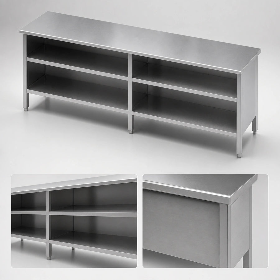 Open Front Enclosed Base