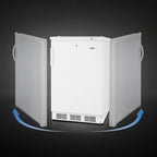 Thumbnail image #4 for Summit Commercial Accucold® VT65ML Undercounter Medical Freezer, 3.5 Cu. Ft., -25°C Capable, Reversible Solid Door, Manual Defrost