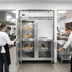 Thumbnail image #3 for Continental Refrigerator DL2W-SS-PT-HD Designer Line Two-Section Pass-Thru Heated Holding Cabinet