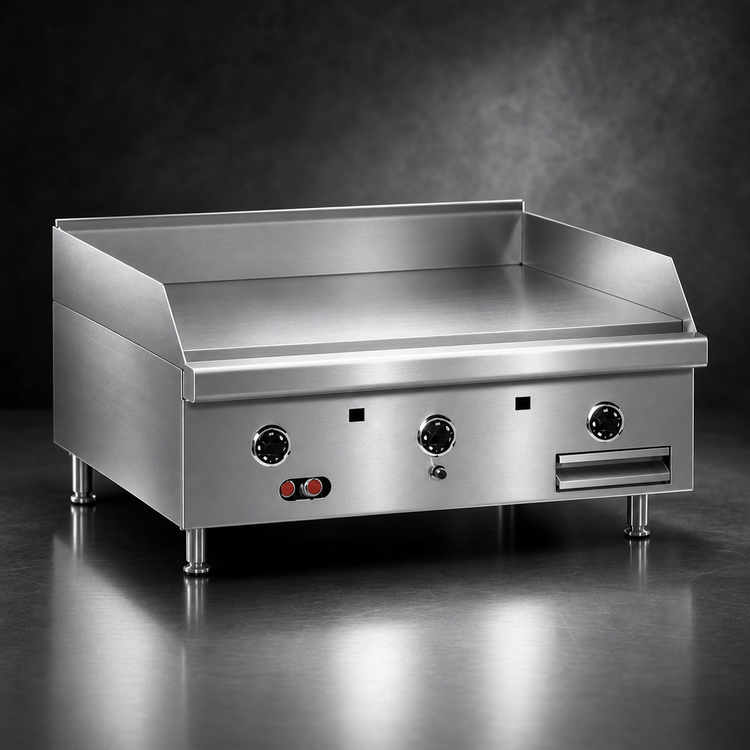 Product image #4 for Southbend HDG-24-316L 24-Inch Outdoor Countertop Gas Griddle with Thermostatic Controls, 316L Stainless Steel, 60,000 BTU