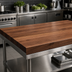 Thumbnail image #4 for John Boos Boos Block American Black Walnut Kitchen Countertop, 48 x 32 x 3 Inches, Varnique Finish
