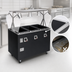 Thumbnail image #4 for Vollrath 2-Series Affordable Portable Deluxe 3-Well Mobile Hot Food Station with Lighted Breath Guard