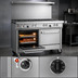 Thumbnail image #4 for Southbend Ultimate 48-Inch Commercial Gas Range with 2 Non-Clog Burners, 36-Inch Charbroiler, Standard Oven and Cabinet Base