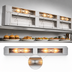 Thumbnail image #4 for Hatco Glo-Ray GRAL-108 Lighted Infrared Strip Heater, 108 Inch Wide, Aluminum, 2.39 kW