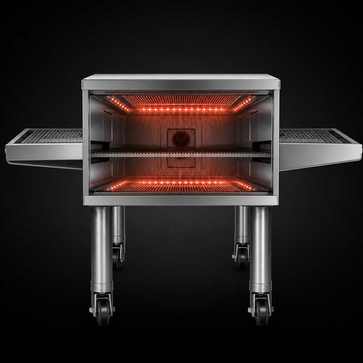 Product image #4 for Middleby Marshall CTX DZ33T-CO Electric Countertop Infrared Conveyor Oven, Cavity Only, 33-Inch Cooking Chamber