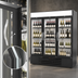 Thumbnail image #5 for Beverage-Air MarketMax 3-Section Reach-In Wine Merchandiser, 3 Double-Pane Hinged Glass Doors, Bottom-Mount, Black, 70.19 Cu. Ft.