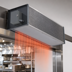 Thumbnail image #4 for Berner Industrial IDC14-2072E 72-Inch Heated Electric Air Curtain, Direct Drive, 28 kW, 2 x 1 HP Motors