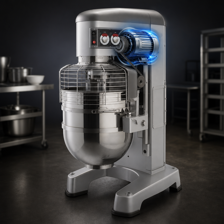Product image #4 for Hobart Legacy+ 140-Quart Heavy-Duty Floor Planetary Mixer with Standard Accessory Package