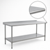 Thumbnail image #4 for Eagle Group BlendPort® Deluxe Series Stainless Steel Work Table with Undershelf, 84 x 30 Inches, 16 Gauge Top