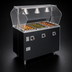 Thumbnail image #4 for Vollrath 2-Series Affordable Portable 3-Well Mobile Hot Food Station with Buffet Breath Guard and Enclosed Base