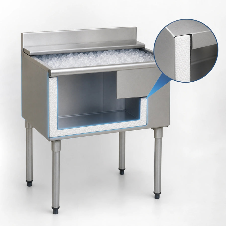 Fully Insulated Ice Bin