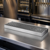 Thumbnail image #4 for Micro Matic 5-Inch x 20-Inch Surface Mount Stainless Steel Drip Tray Trough with Integral Glass Rinser