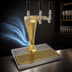 Thumbnail image #4 for Glastender Cobra 3-Faucet Countertop Draft Dispensing Tower, Air-Cooled, Gold Finish