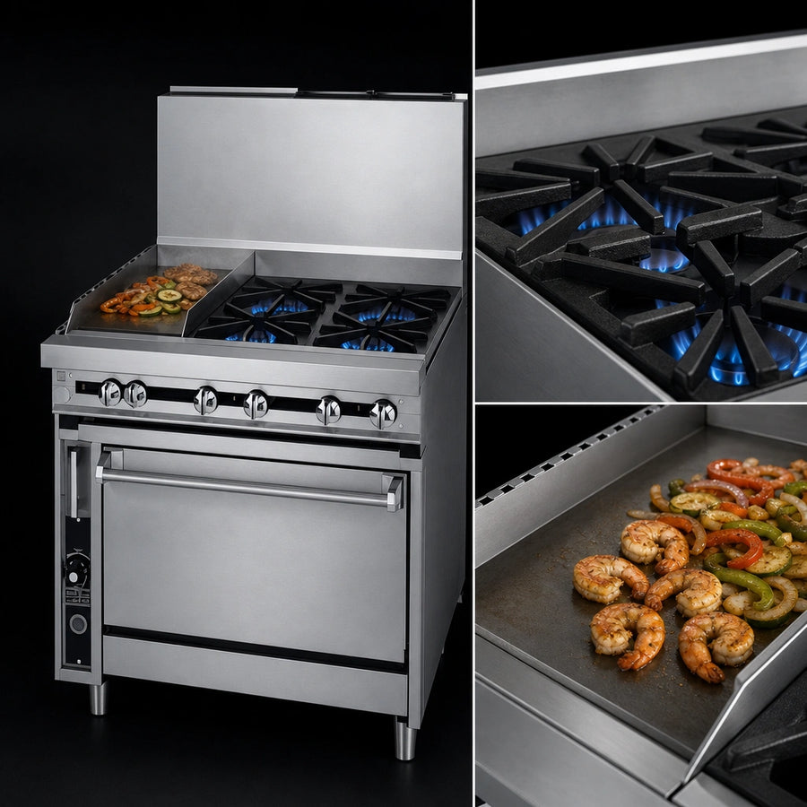 Versatile Cooktop