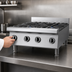 Thumbnail image #4 for Garland Starfire 24-Inch Heavy-Duty Countertop Gas Hot Plate with 4 Open Burners