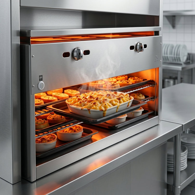 Product image #3 for Titan JCM-96 96-Inch Gas Infrared Wall Mounted Cheesemelter