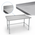 Thumbnail image #4 for John Boos Stallion 84-Inch x 36-Inch 14-Gauge 300-Series Stainless Steel Work Table with Rear Up-Turn and Galvanized Base