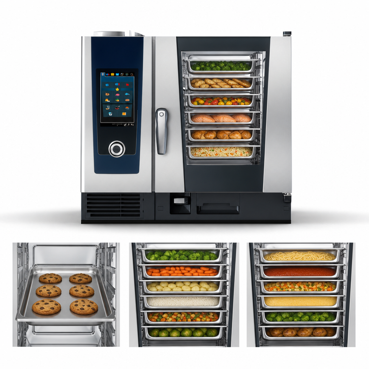 Product image #4 for RATIONAL iCombi Pro 6-Half Size Electric Countertop Combi Oven, 208/240V, 1-Phase