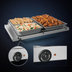 Thumbnail image #4 for Hatco Glo-Ray Freestanding Heated Shelf, 42 Inch W x 7-3/4 Inch D, Stainless Steel Top