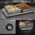 Thumbnail image #4 for Hatco Glo-Ray GRS-18-L Freestanding Heated Shelf, 18-Inch W x 25-1/2-Inch D, Stainless Steel Top