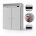 Thumbnail image #4 for Turbo Air PRO Series Roll-In Two-Section Heated Holding Cabinet, 86.7 Cu. Ft.