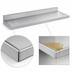 Thumbnail image #4 for Advance Tabco 30 Inch x 30 Inch 16-Gauge 304 Stainless Steel Countertop with 5 Inch Backsplash