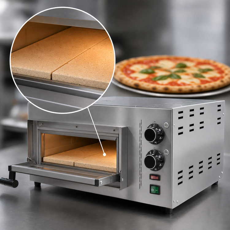Product image #4 for Compact Series Electric Pizza Deck Oven, 22-4/5-Inch Wide, Single Chamber