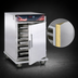 Thumbnail image #4 for Cres Cor H137SUA6D Half-Size Mobile Heated Holding Cabinet with Top-Mount Heater Assembly, Solid Door, and Stainless Steel Construction