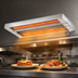 Thumbnail image #4 for Hatco Glo-Ray 144-Inch Double Unlighted Infrared Strip Heater, 5.1 kW