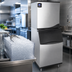Thumbnail image #4 for Maxx Ice Intelligent Series 60 Inch Wide Half Dice Modular Ice Machine with 470 lb Storage Bin