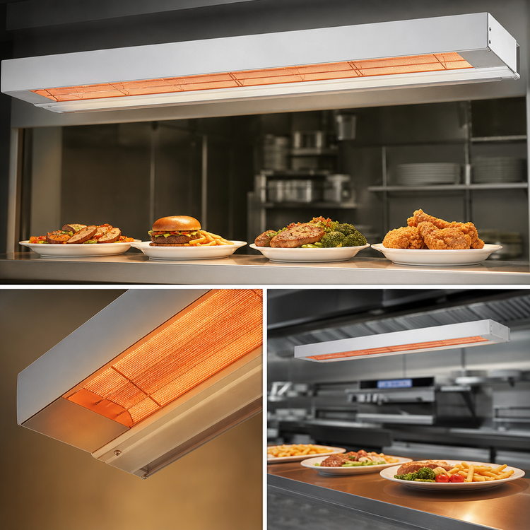 Product image #4 for Nemco 48-Inch Single Remote-Controlled Infrared Strip Heater, 240V