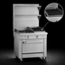 Thumbnail image #4 for Southbend Platinum 32-Inch Modular Gas Countertop Range with 2 Open Burners and 16-Inch Charbroiler