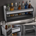 Thumbnail image #4 for Glastender Single Clip-On Speed Rail, 18-Inch Wide, Stainless Steel with Clear Lift-Off Liquor ID Cover